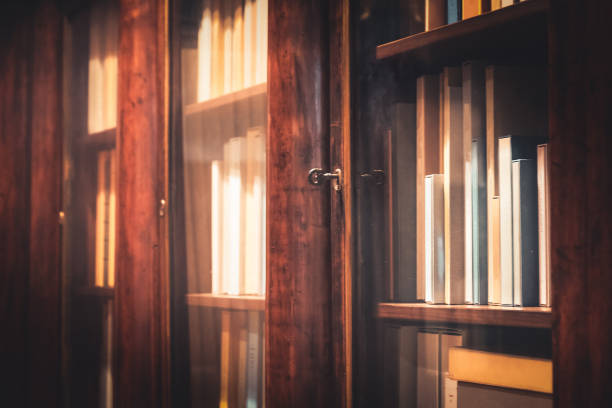 istock classic bookshelf background in soft blur 1087448606