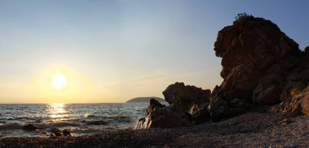 istock Katafygi beach in Fokea 1087486126