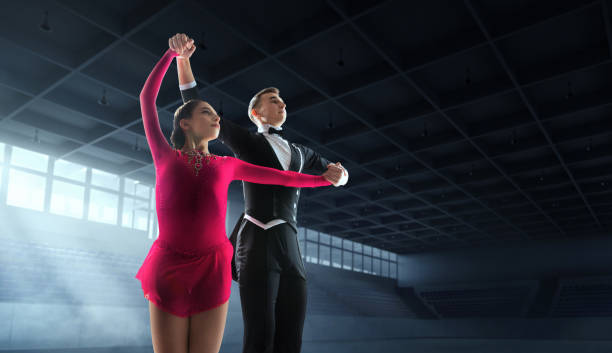 istock Figure skating couple 1087489116