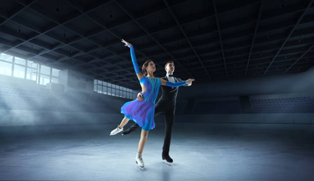 istock Figure skating couple 1087489258