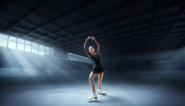 istock Figure skating couple 1087489526