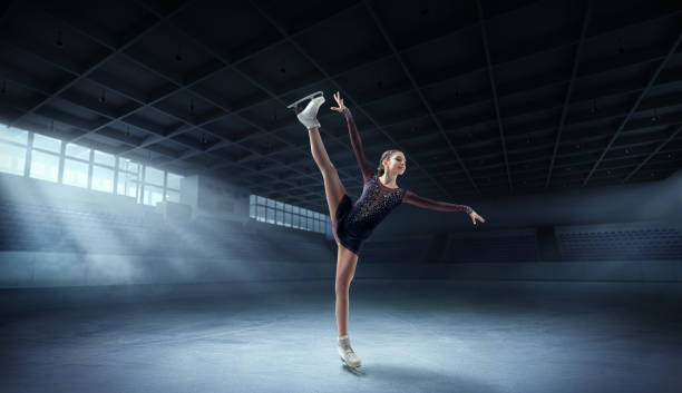 istock Figure skating couple 1087489566