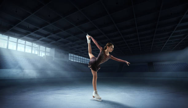 istock Figure skating couple 1087489602