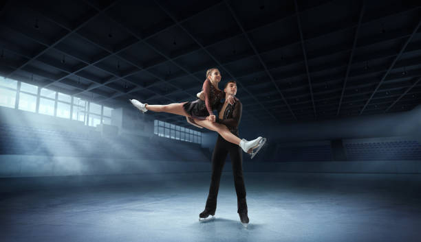 istock Figure skating couple 1087490014