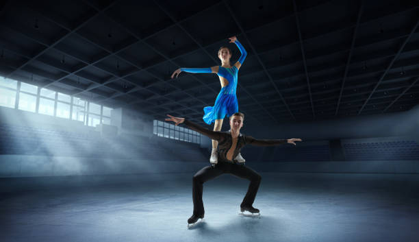 istock Figure skating couple 1087490056