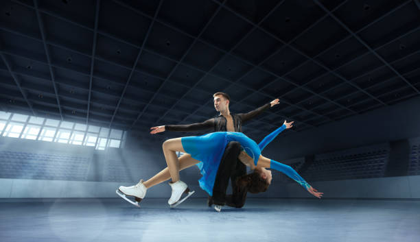 istock Figure skating couple 1087490150