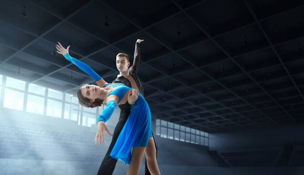 istock Figure skating couple 1087490156