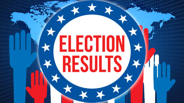 istock election results election on a World background, 3D rendering. World country map as political background concept. Voting, Freedom Democracy, election results concept. election results and Presidential election banner concept