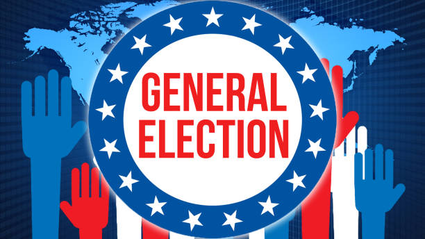 istock general election election on a World background, 3D rendering. World country map as political background concept. Voting, Freedom Democracy, general election concept. general election and Presidential election banner concept