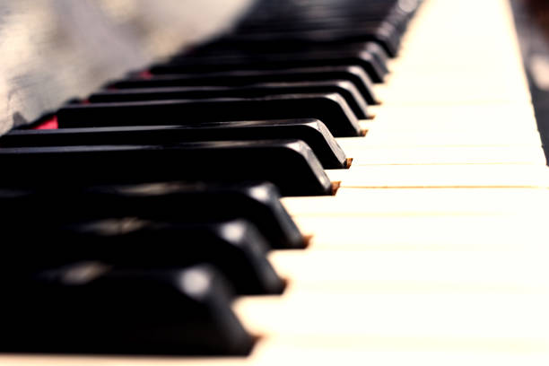 istock Close up piano keys 1087508526