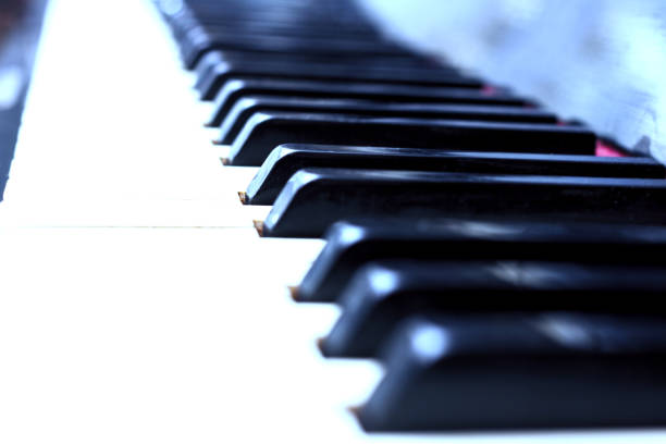 istock Close up piano keys 1087508638