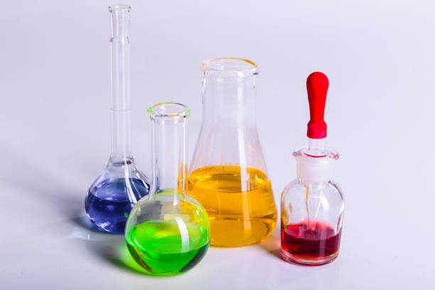 istock Science laboratory research and equipment chemistry experiment 1087512956