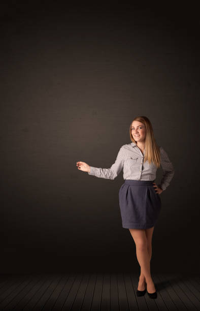 istock Businesswoman making gestures 1087513674
