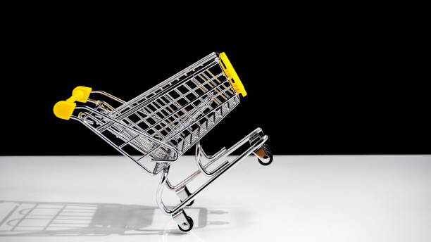 istock shopping cart for products 1087534424