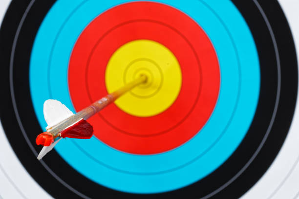 istock Hit with arrow to the center 1087538826