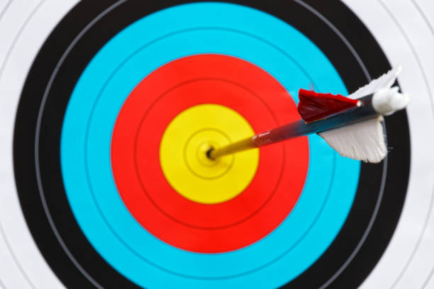 Arrow shot on disc