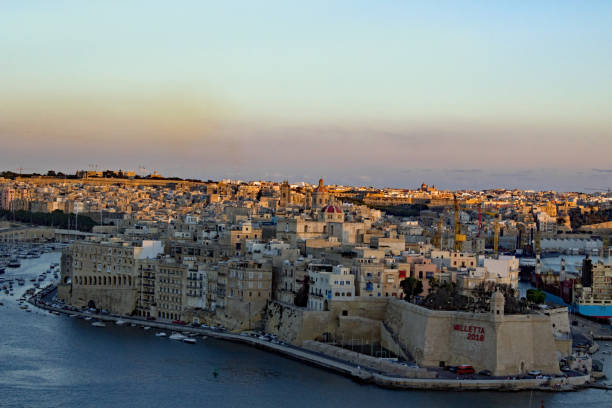 istock Sunset at La Valletta Malta 1087539514