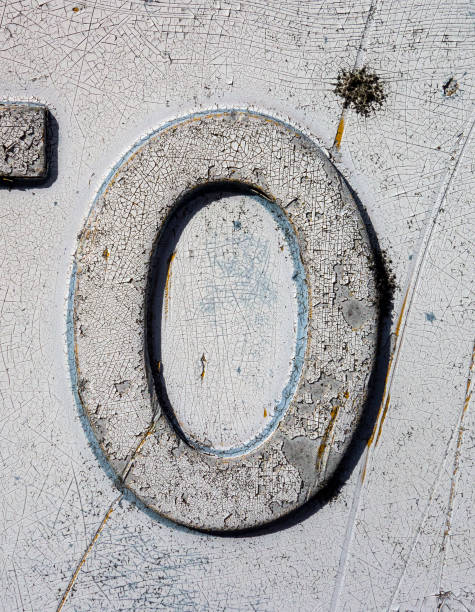 istock Written Wording in Distressed State Typography Found Number Zero 0 o 1087542754