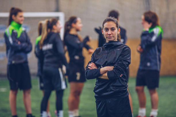 istock Female Soccer Player 1087549622