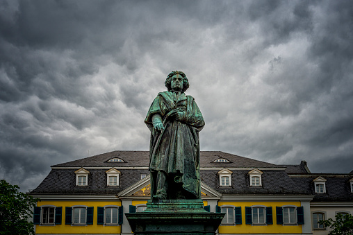 Ludwig van Beethoven statue in Bonn