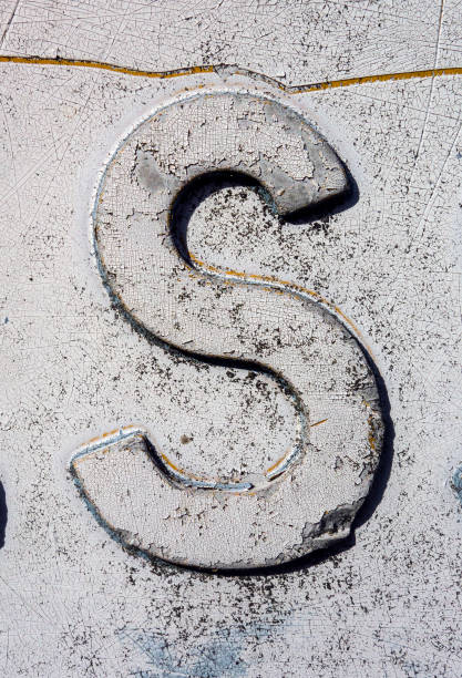 istock Written Wording in Distressed State Typography Found Letter S 1087570378