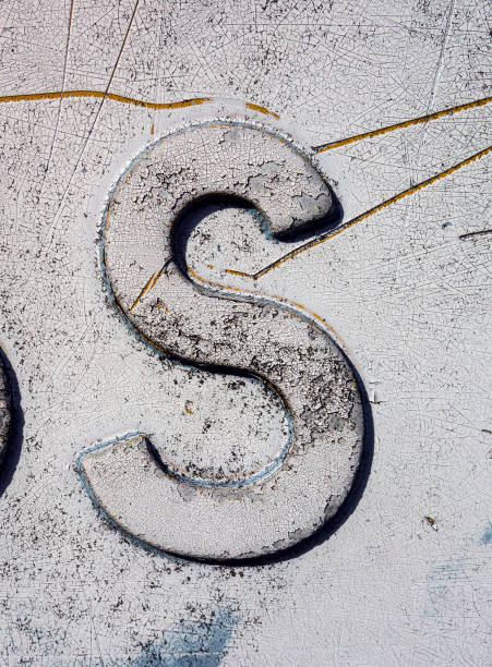 istock Written Wording in Distressed State Typography Found Letter S 1087570422