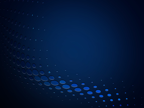 Abstract blue half tone background
