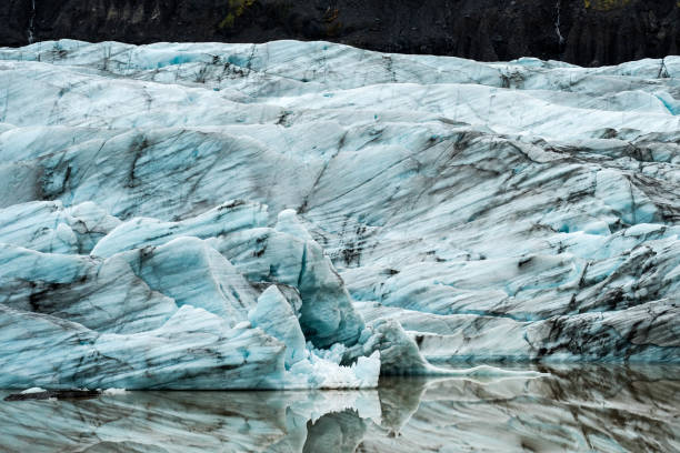 istock floating Iceberg Vatnajokull on river 1087572470