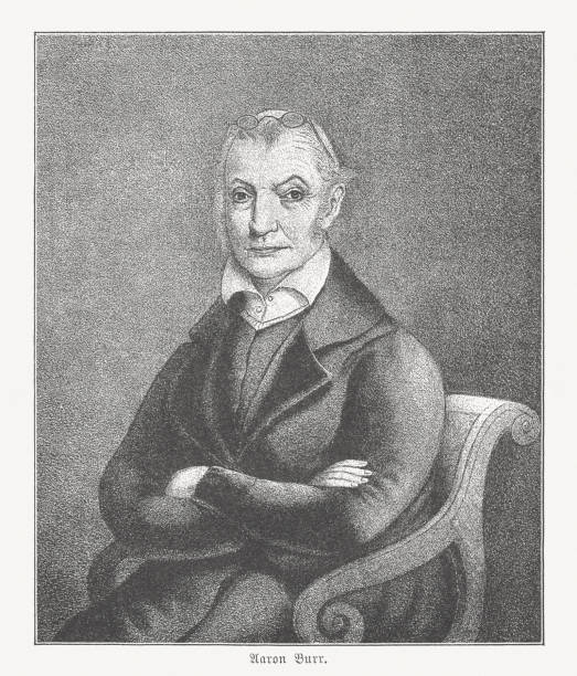 istock Aaron Burr Jr. (1756-1836), American politician, wood engraving, published 1886 1087577736
