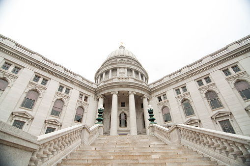 The Wisconsin State Capital in Madison