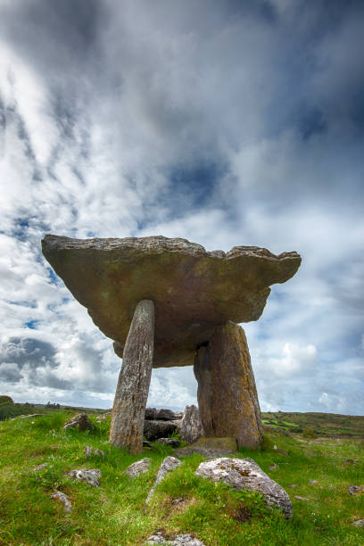 Poulnabrone Dolmen. County Meath. Ireland.