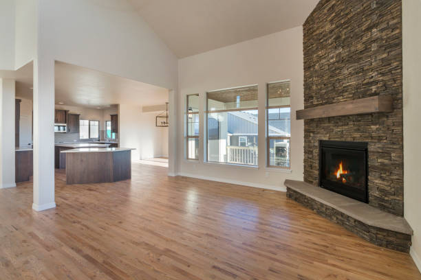 istock Farm House Living Room 1087582908