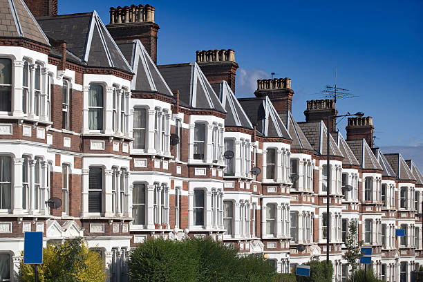 istock Typical English Houses. 108759287