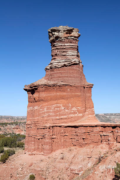 istock The Light House Formation in Palo Duro Canyon. 108760040
