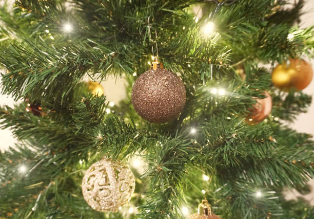 istock Balls on Christmas tree. Decoration for Christmas and New Year 1087606520