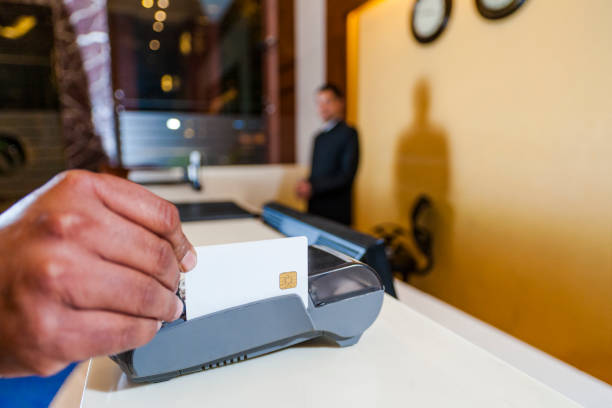 Hand Paying with a Credit Card