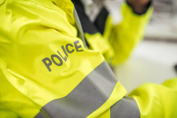 istock British police officer uniform 1087622952