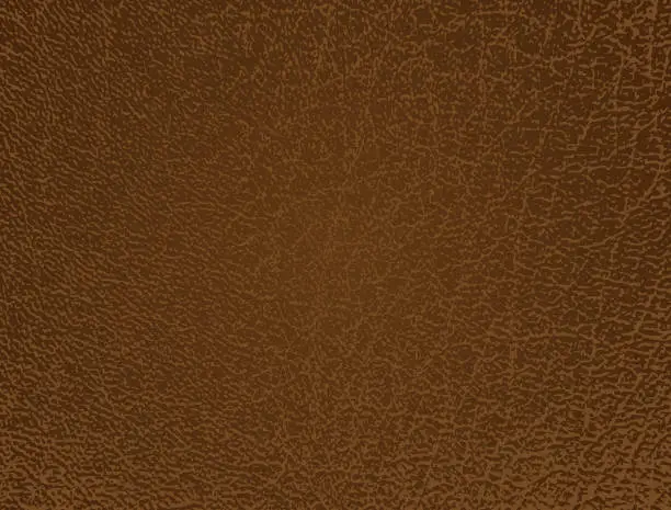 Vector illustration of Brown leather background