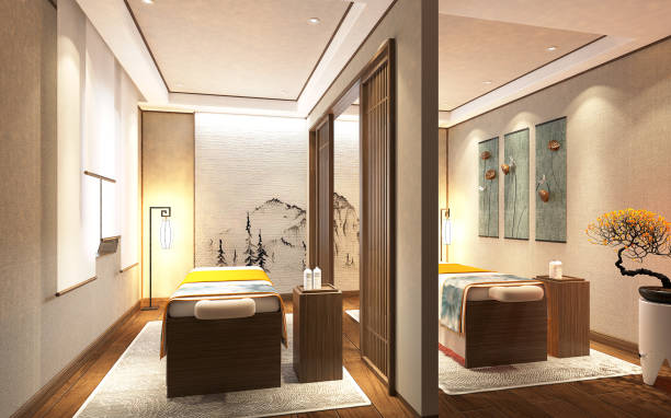 istock 3d render of spa massage room 1087642220