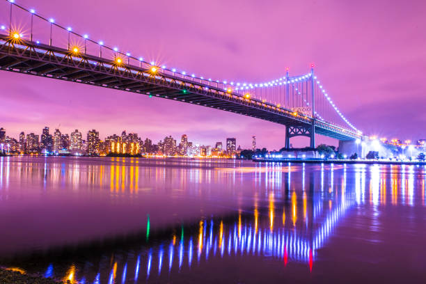 NYC Bridge stock photo