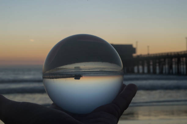 istock Sun sets over the ocean in Newport Beach, CA 1087652028