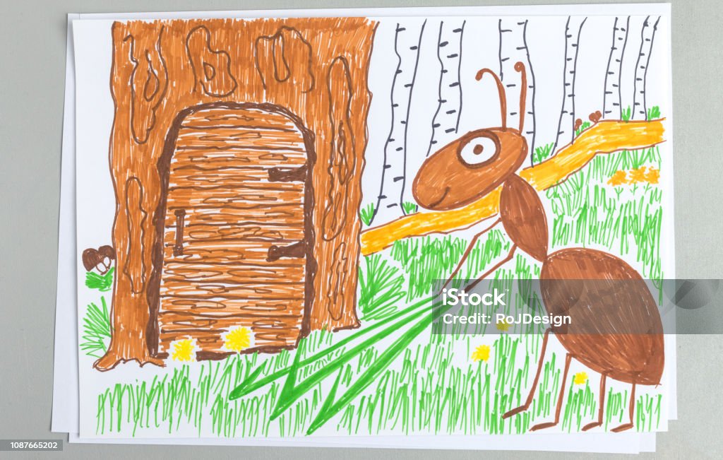 Bạn sẽ yêu một chú kiến tinh nghịch và dễ thương trong phong cảnh xanh tươi! Trong bức tranh này, chú kiến đang leo lên lưỡi cỏ mượt mà, được bao bọc bởi màu xanh lá cây và bóng mát. Từ cửa nhà, kiến có thể nhìn thấy khắp nơi, bao gồm cả vùng xanh quanh nó. Hãy thưởng thức hình ảnh đầy màu sắc này!