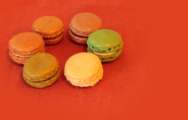istock French Macaroon cookies in fall colors 1087671560