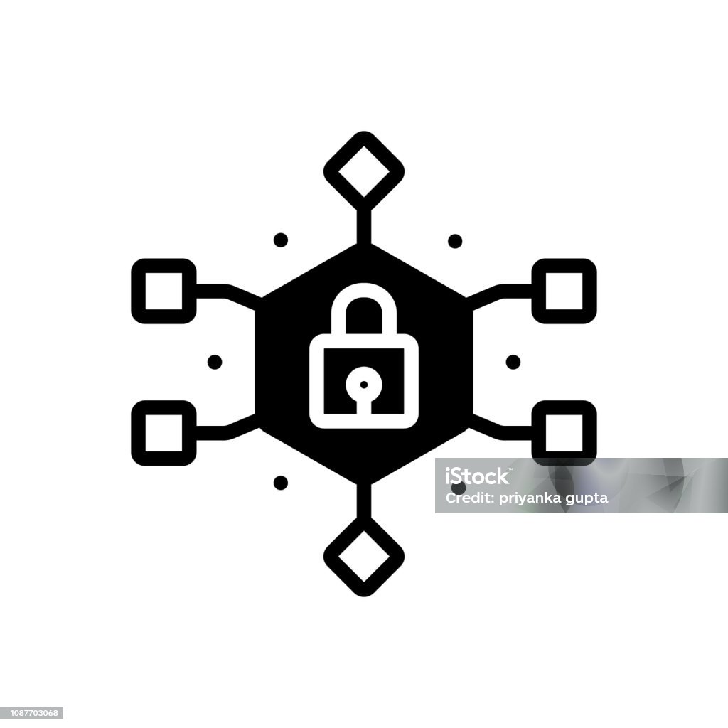 Data Encryption Stock Illustration - Download Image Now - Data ...