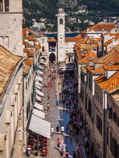 istock Dubrovnik Old town street 1087704272