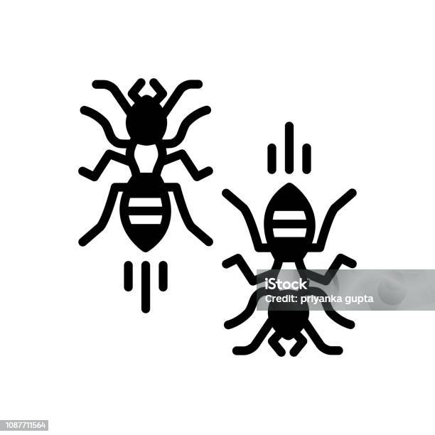 Ants Insect Stock Illustration - Download Image Now - Animal, Ant, Effort