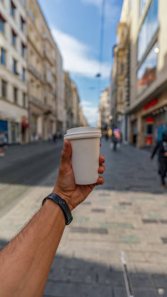 istock People drinking coffee in Istiklal Street 1087720626