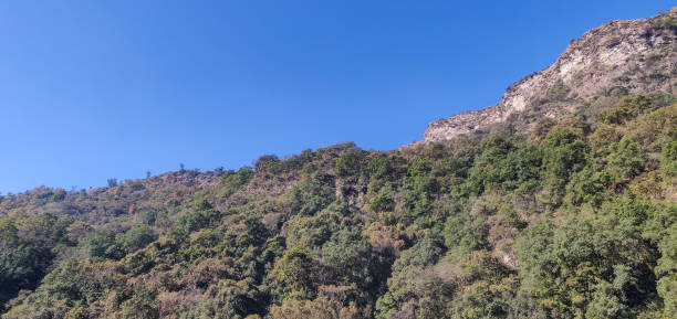 istock Green-reddish mountains of Uttarakhand, India. 1087739894