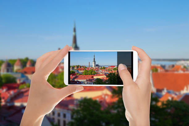 istock The old city of Tallinn 1087747782