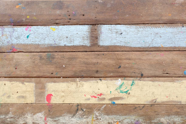 istock brown wood background , soft focus 1087759868